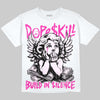 Dunk Triple Pink DopeSkill Oversize Print T-Shirt Build in Silence Graphic Streetwear - White