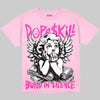 Dunk Triple Pink DopeSkill Oversize Print T-Shirt Build in Silence Graphic Streetwear - Blossom