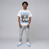 UNC 11s DopeSkill T-Shirt Build in Silence Graphic