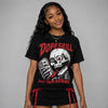 Bloodline 12s DopeSkill Oversize Print T-Shirt Built From Nothing Graphic