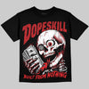 Jordan 13 Chicago DopeSkill Oversize Print T-Shirt Built From Nothing Graphic Streetwear - Black