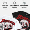 AJ 13 Chicago True Red Cherry DopeSkill Oversize Print T-Shirt Built From Nothing Graphic