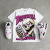Comic 4s DopeSkill Oversize Print T-Shirt Built From Nothing Graphic