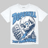 Jordan 13 Flint DopeSkill Oversize Print T-Shirt Built From Nothing Graphic Streetwear - White