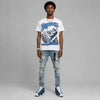 Flint 13s DopeSkill Oversize Print T-Shirt Built From Nothing Graphic