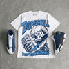 Flint 13s DopeSkill Oversize Print T-Shirt Built From Nothing Graphic