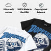 Flint 13s DopeSkill Oversize Print T-Shirt Built From Nothing Graphic