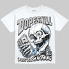 Jordan 6 Oreo DopeSkill Oversize Print T-Shirt Built From Nothing Graphic Streetwear - White