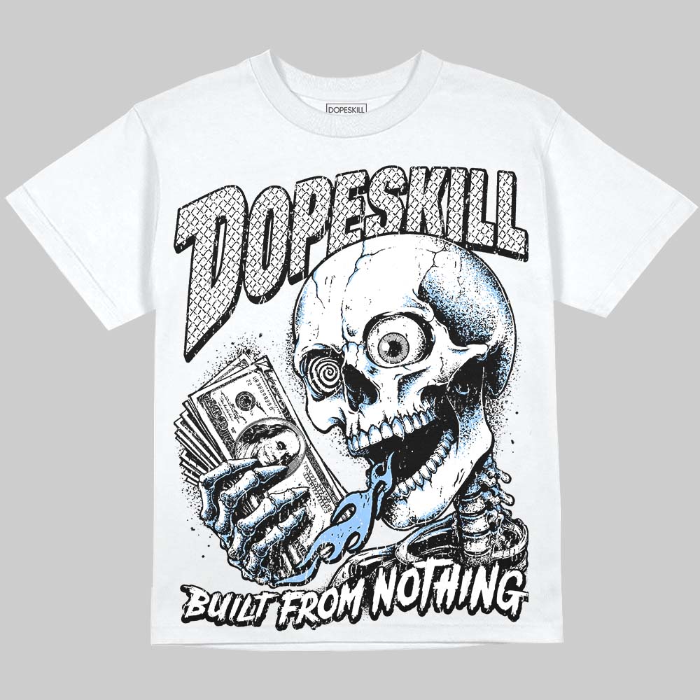Jordan 6 Oreo DopeSkill Oversize Print T-Shirt Built From Nothing Graphic Streetwear - White