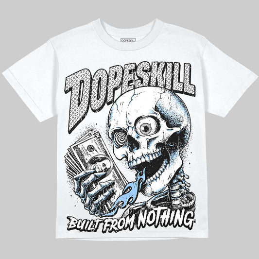 Jordan 6 Oreo DopeSkill Oversize Print T-Shirt Built From Nothing Graphic Streetwear - White
