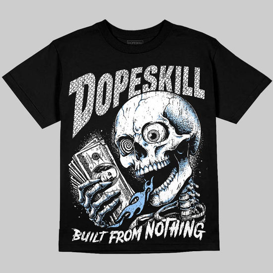 Jordan 6 Oreo DopeSkill Oversize Print T-Shirt Built From Nothing Graphic Streetwear - Black