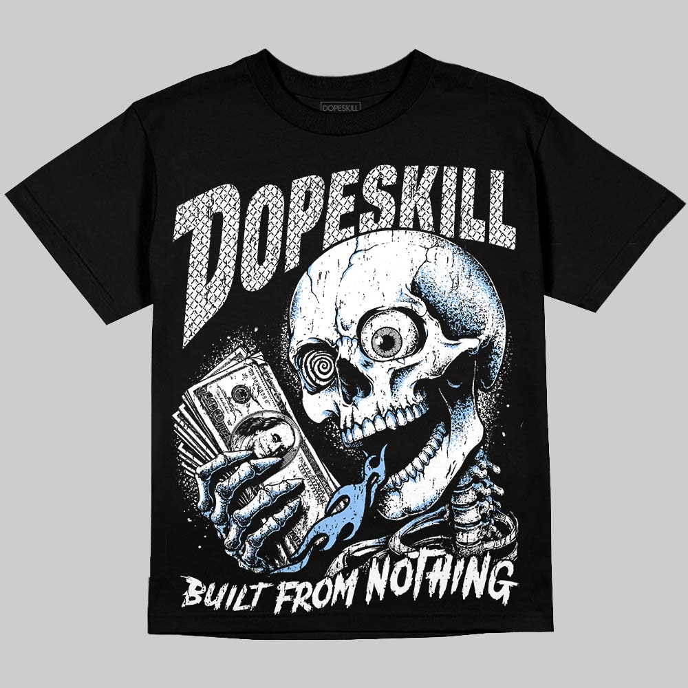 Jordan 6 Oreo DopeSkill Oversize Print T-Shirt Built From Nothing Graphic Streetwear - Black