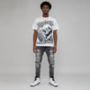 Oreo 6s DopeSkill Oversize Print T-Shirt Built From Nothing Graphic