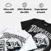 Oreo 6s DopeSkill Oversize Print T-Shirt Built From Nothing Graphic
