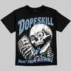 Jordan 6 Oreo DopeSkill Oversize Print T-Shirt Built From Nothing Graphic Streetwear - Black