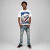 Rare Air 4s DopeSkill Oversize Print T-Shirt Built From Nothing Graphic