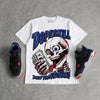 Rare Air 4s DopeSkill Oversize Print T-Shirt Built From Nothing Graphic