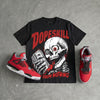 Toro Bravo 4s DopeSkill Oversize Print T-Shirt Built From Nothing Graphic