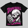 Dunk Triple Pink DopeSkill Oversize Print T-Shirt Built From Nothing Graphic Streetwear - Black