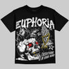 Dunk Panda White Black DopeSkill Oversize Print T-Shirt Euphoria Graphic Streetwear - Black