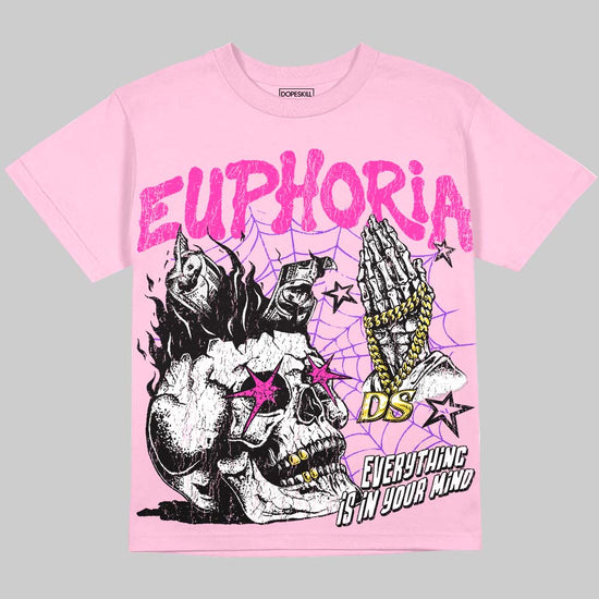 Dunk Triple Pink DopeSkill Oversize Print T-Shirt Euphoria Graphic Streetwear - Blossom