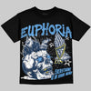 Jordan 13 Flint DopeSkill Oversize Print T-Shirt Euphoria Graphic Streetwear - Black