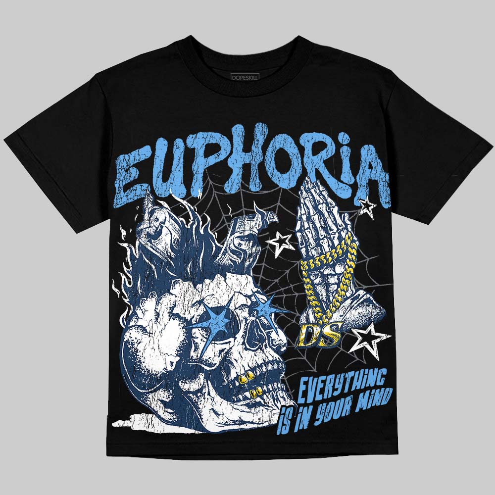 Jordan 13 Flint DopeSkill Oversize Print T-Shirt Euphoria Graphic Streetwear - Black