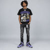 Lakers 4s DopeSkill Oversize Print T-Shirt Euphoria Graphic