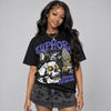 Lakers 4s DopeSkill Oversize Print T-Shirt Euphoria Graphic