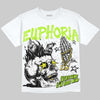 Max 95 Big Bubble Neon Yellow DopeSkill Oversize Print T-Shirt Euphoria Graphic Streetwear - WHite
