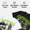 Max 95 OG 'Neon' DopeSkill Oversize Print T-Shirt Euphoria Graphic