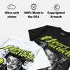 Foamposite One Green Camo DopeSkill Oversize Print T-Shirt Heart On Lock Graphic