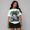 Bucks 12s DopeSkill Oversize Print T-Shirt Heart On Lock Graphic