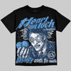 Jordan 13 Flint DopeSkill Oversize Print T-Shirt Heart On Lock Graphic Streetwear - Black