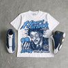 Flint 13s DopeSkill Oversize Print T-Shirt Heart On Lock Graphic