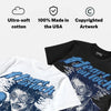 Flint 13s DopeSkill Oversize Print T-Shirt Heart On Lock Graphic