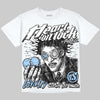 Jordan 6 Oreo DopeSkill Oversize Print T-Shirt Heart On Lock Graphic Streetwear - White