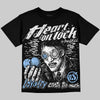 Jordan 6 Oreo DopeSkill Oversize Print T-Shirt Heart On Lock Graphic Streetwear - Black