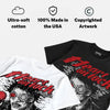 Space Jam 9s DopeSkill Oversize Print T-Shirt Heart On Lock Graphic