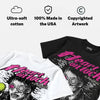 Tennis Day 7s DopeSkill Oversize Print T-Shirt Heart On Lock Graphic