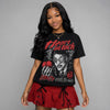 Toro Bravo 4s DopeSkill Oversize Print T-Shirt Heart On Lock Graphic