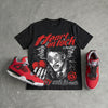 Toro Bravo 4s DopeSkill Oversize Print T-Shirt Heart On Lock Graphic