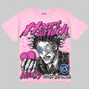 Dunk Triple Pink DopeSkill Oversize Print T-Shirt Heart On Lock Graphic Streetwear - Blossom