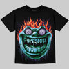 Jordan 12 Bucks DopeSkill Oversize Print T-Shirt Hellfire Graphic Streetwear - Black
