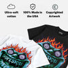 Bucks 12s DopeSkill Oversize Print T-Shirt Hellfire Graphic
