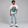Bucks 12s DopeSkill Oversize Print T-Shirt Hellfire Graphic