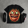 Halloween 5s DopeSkill Oversize Print T-Shirt Hellfire Graphic