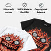 Toro Bravo 4s DopeSkill Oversize Print T-Shirt Hellfire Graphic
