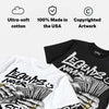 Dunk Panda White Black DopeSkill T-Shirt Legends Never Stay Silent Graphic