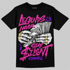 Dunk Triple Pink DopeSkill T-Shirt Legends Never Stay Silent Graphic Streetwear - Black